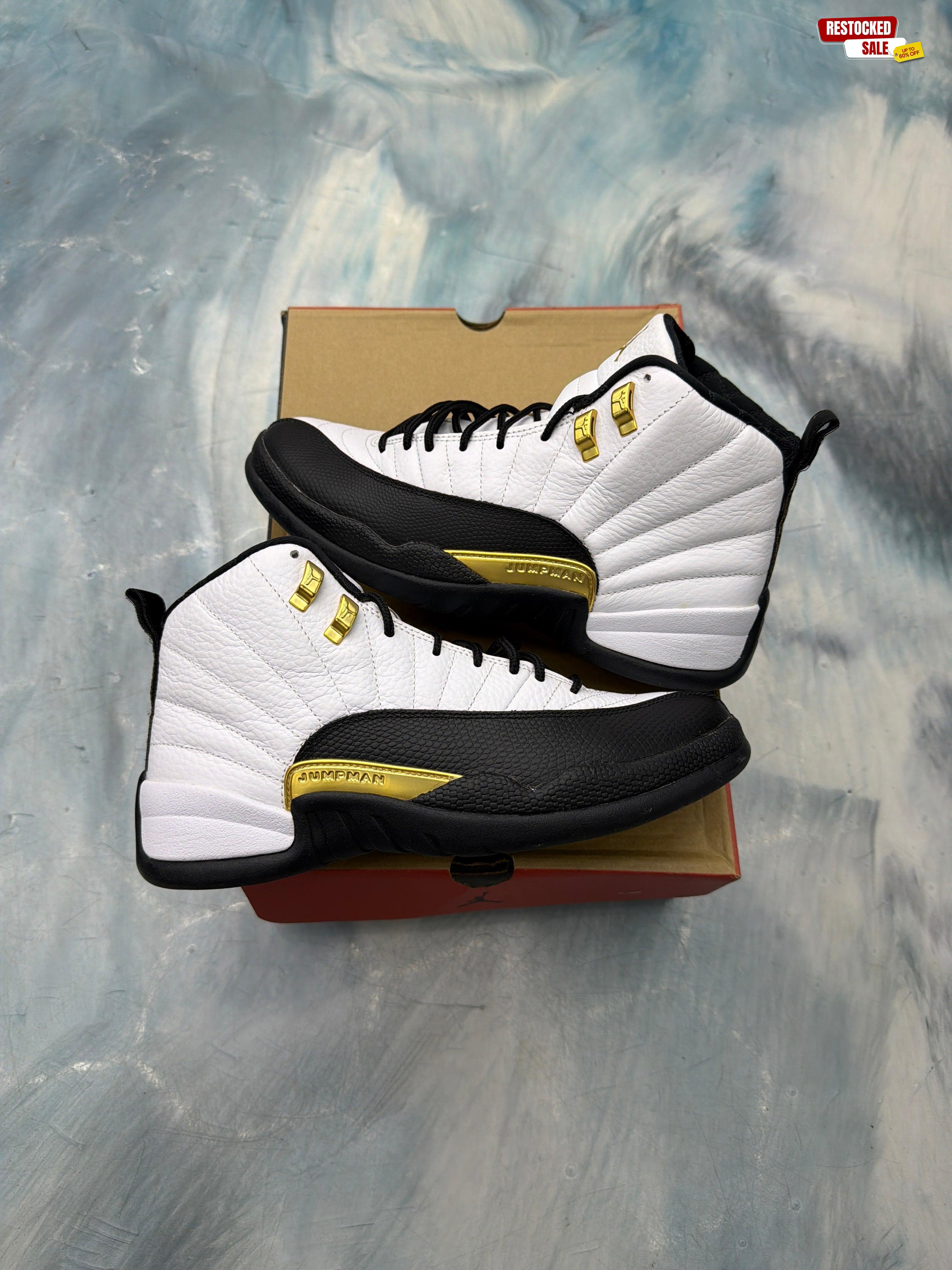 JORDAN 12 RETRO ROYALTY TAXI PRE OWNED SIZE 8.5