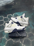 JORDAN 4 RETRO MIDNIGHT NAVY PRE OWNED SIZE 9