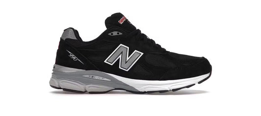 NEW BALANCE 990v3 MiUSA BLACK WHITE