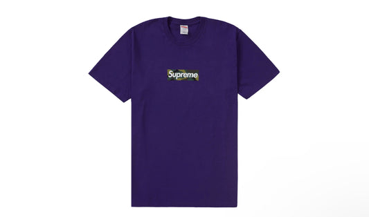 SUPREME BOX LOGO TEE PURPLE