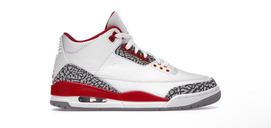 JORDAN 3 RETRO CARDINAL RED