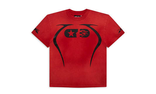 HELLSTAR WARMUP T-SHIRT RED