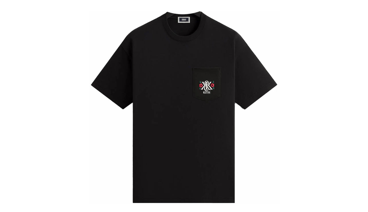 KITH K&K POCKET TEE BLACK