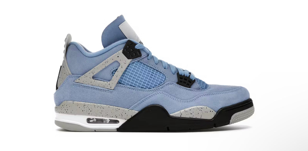 JORDAN 4 RETRO UNIVERSITY BLUE