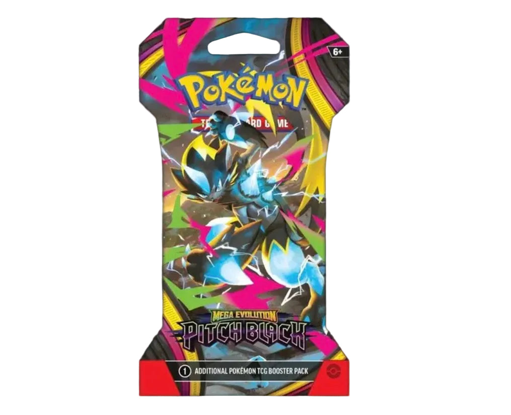 POKEMON: PITCH BLACK SLEEVED BOOSTER PACK (SINGLES)