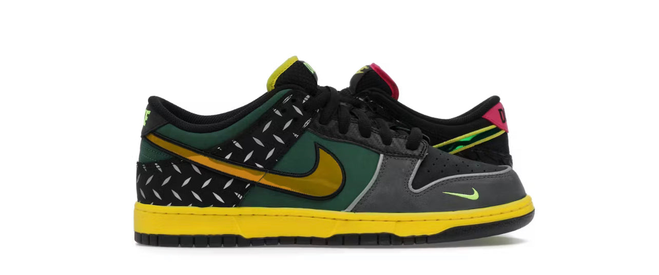 NIKE DUNK LOW WHAT THE DUCK HOME UNIVERSITY OF OREGON PE