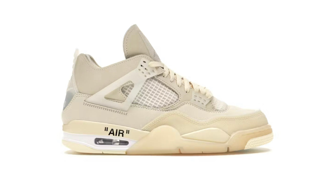 JORDAN 4 RETRO OFF-WHITE SAIL (WOMEN'S)