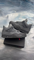 JORDAN 4 RETRO PARIS OLYMPICS WET CEMENT PRE OWNED SIZE 11.5