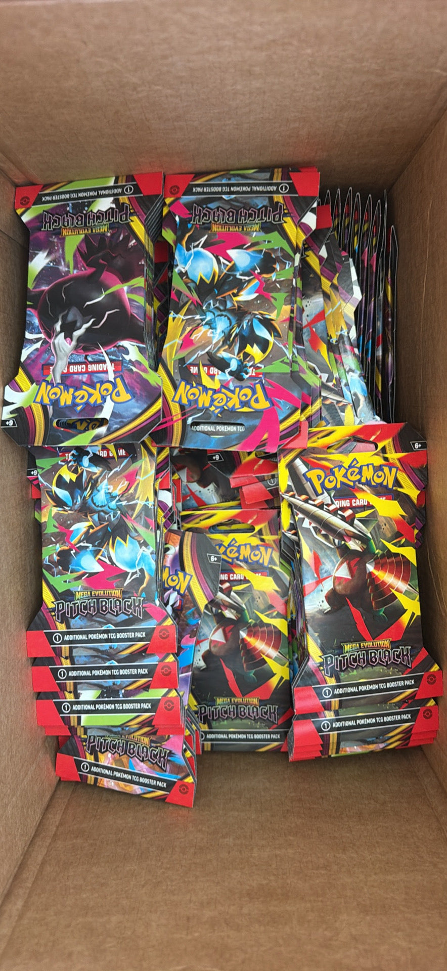 POKEMON: PITCH BLACK SLEEVED BOOSTER PACK (SINGLES)