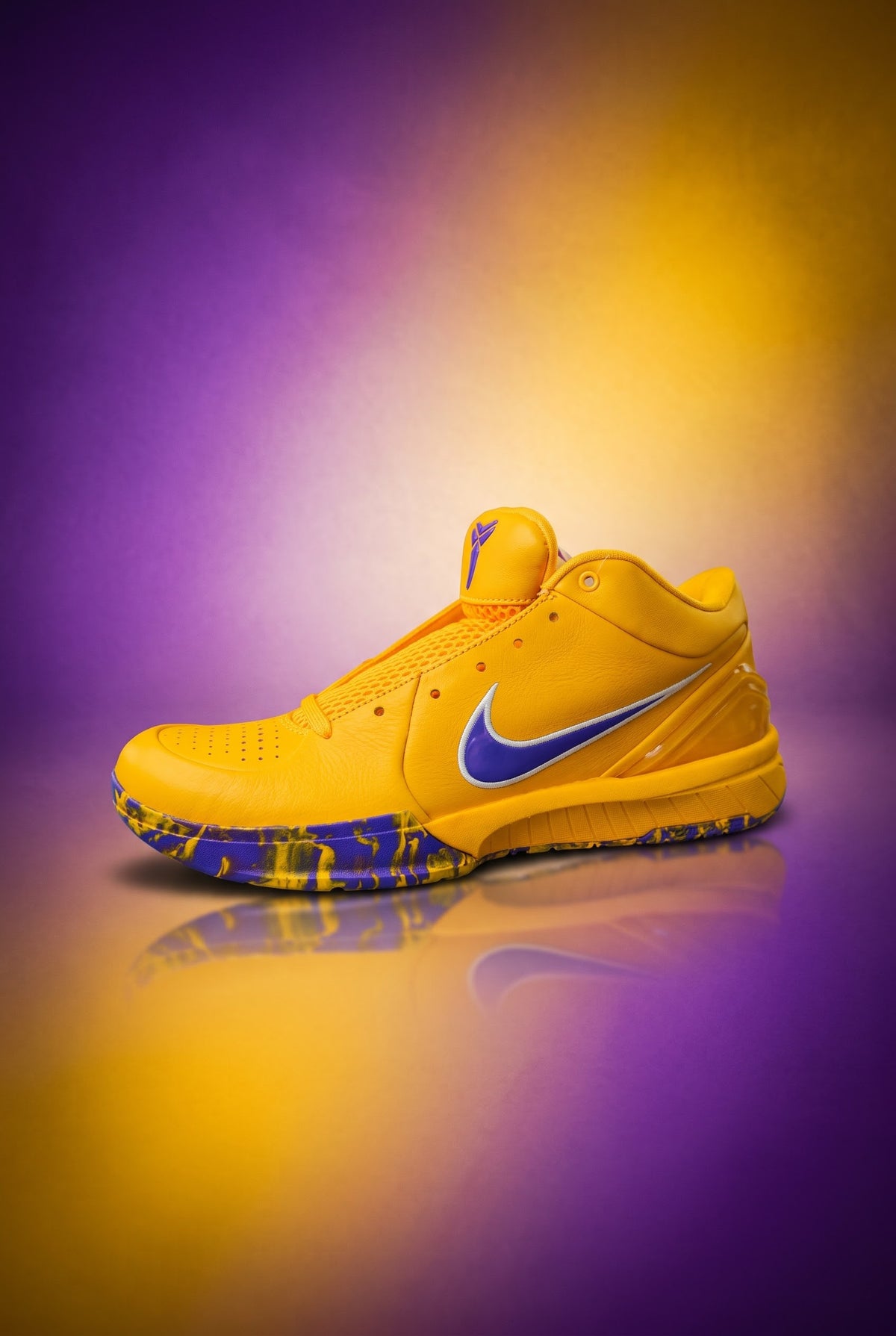 NIKE KOBE 4 PROTRO DRAFT DAY PACK LOS ANGELES LAKERS