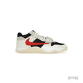 Travis Scott x Jordan Jumpman Jack TR "University Red" sneaker with white, black, and red accents.