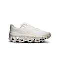 ON RUNNING Cloudmonster Void All White sneaker with mesh upper and large CloudTec sole.