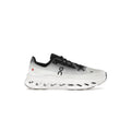 ON RUNNING CLOUDTILT Black Ivory sneaker with gradient mesh upper, black laces, and white cushioned sole.