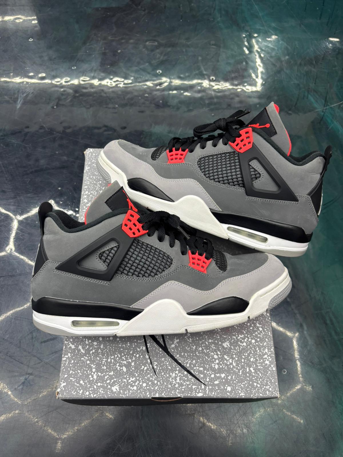 JORDAN 4 RETRO INFRARED PRE OWNED SIZE 12